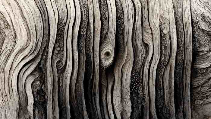 Interesting abstract possibilities from this driftwood close-up.