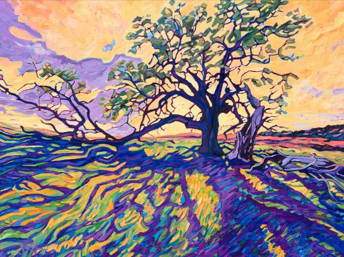 'Grandmother Oak' oil painting by Luaren Forcella