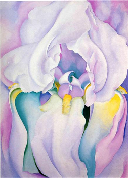 "Light of Iris" by Georgia O'Keeffe