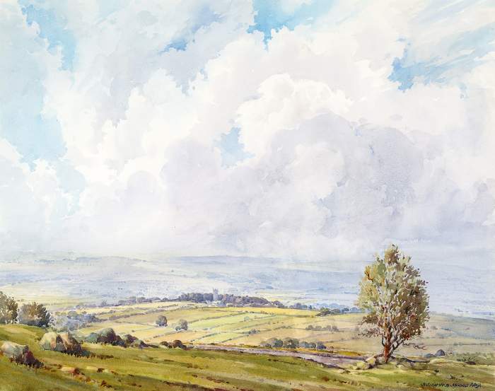 "Widecombe-in-the-Moor, Dartmoor" by Josiah Moore