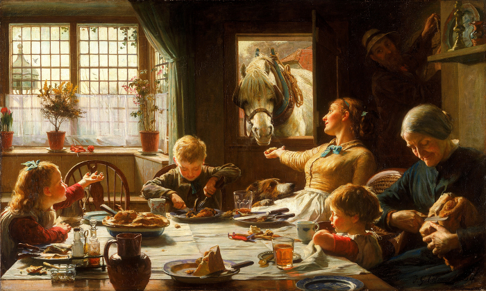"One of the Family" Frederick George Cotman 1880